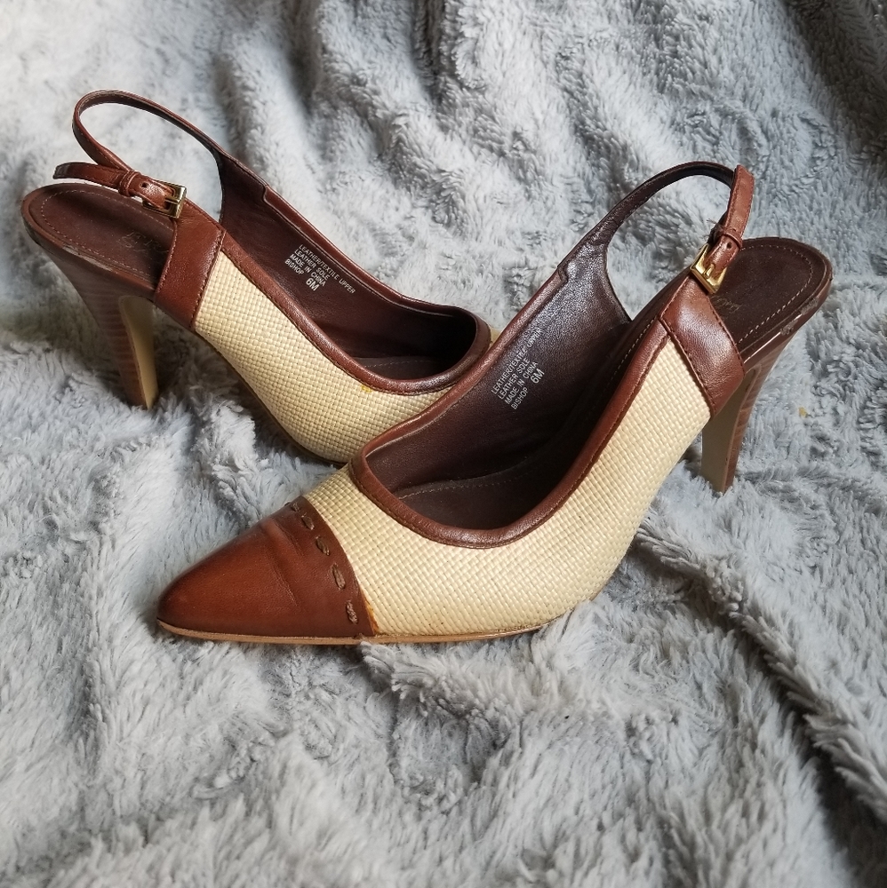 Franco Sarto Slingback Heels